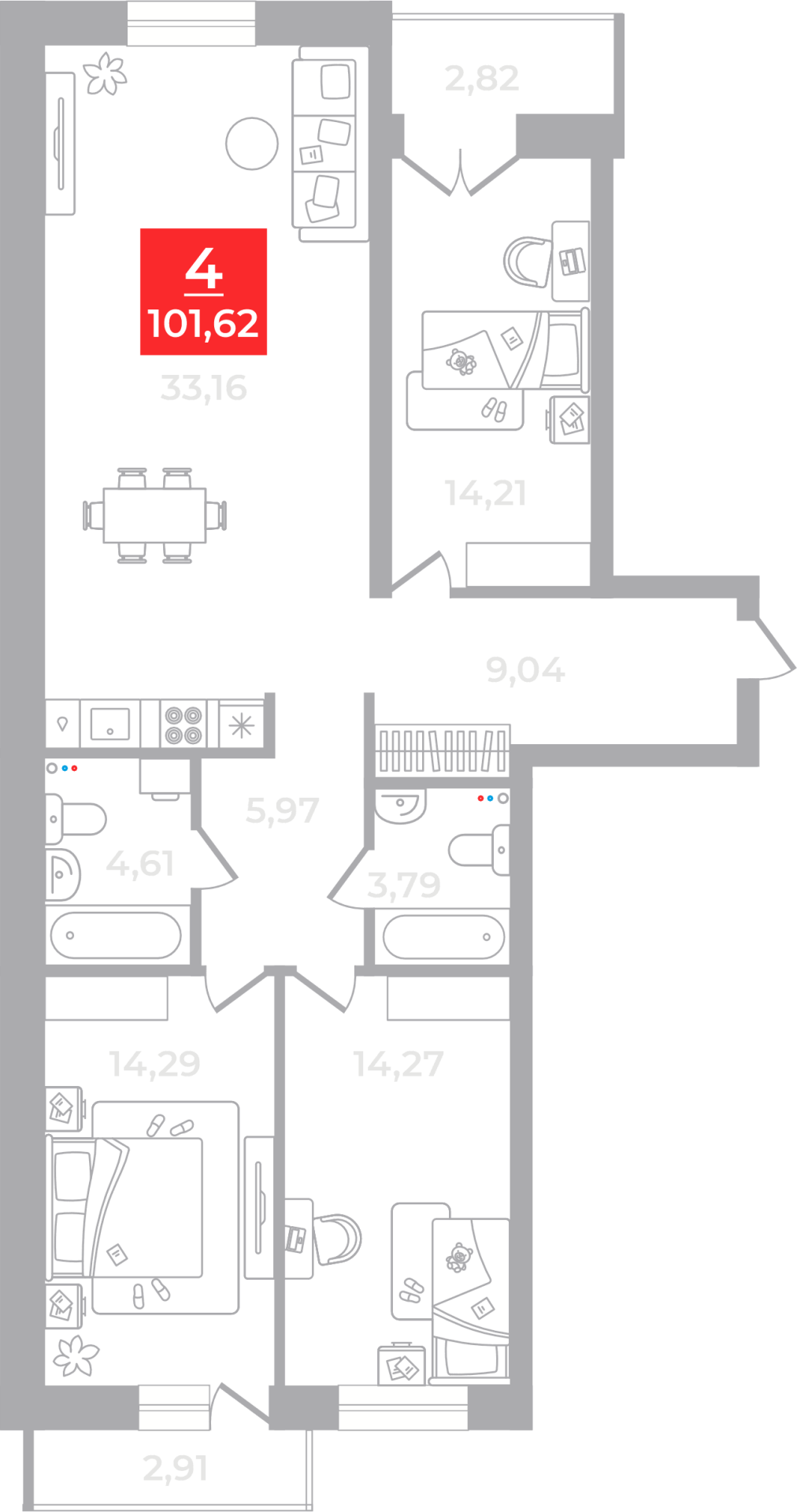 Планировка квартиры